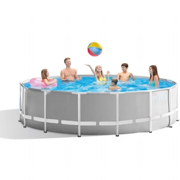 Pool Prismram 16805L 457x122cm Intex och badutrustning 26726NP