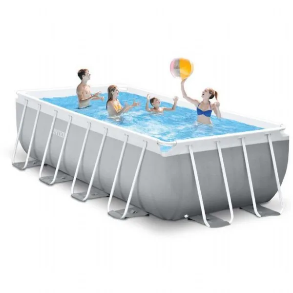 Pool Prism Frame 10.874L 488x244x107 cm Intex Pool  26792NP