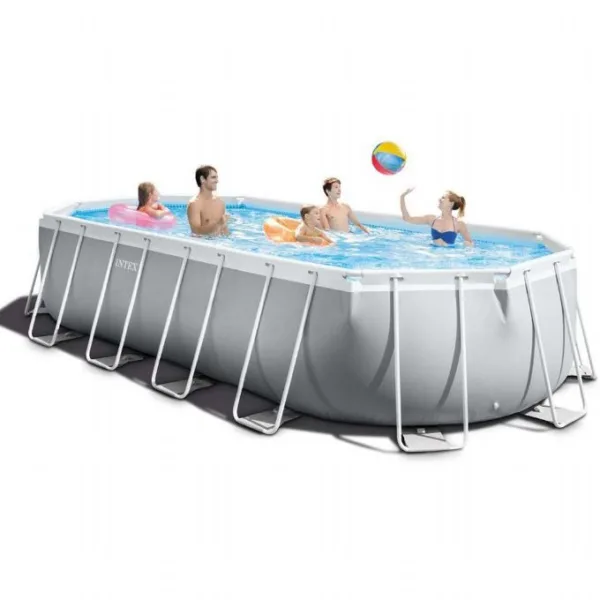 Pool Prism Ram Oval 18.202L 610x305x12 Intex Pool och badutrustning 26798NP