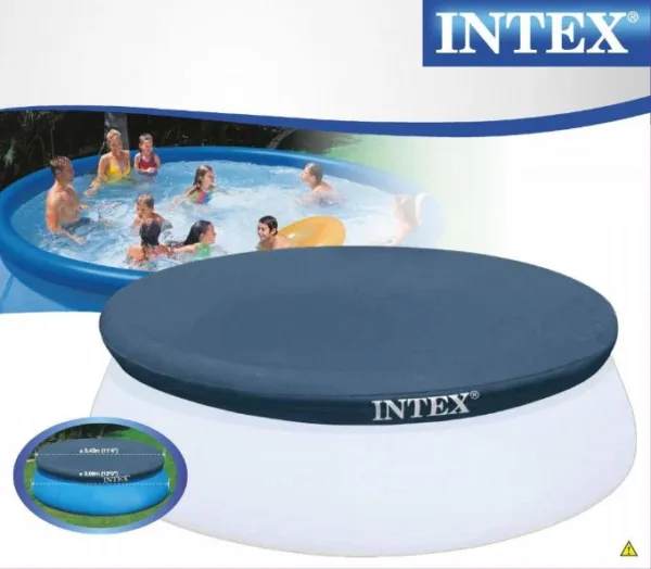 Poolöverdrag 366 cm Easy Set Intex Poolöverdrag 28022