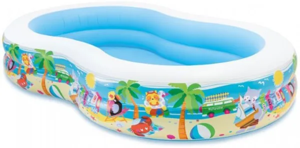 Pool Paradise Lagoon Intex Barn Pool 56490