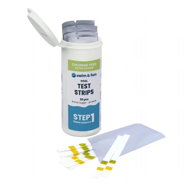 Test Strips Active Oxygen 50 pcs Swim & Fun 1538