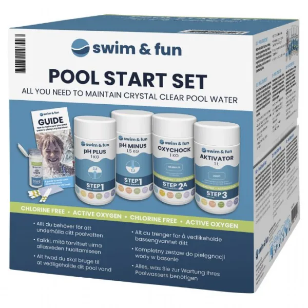 Pool Start Set Chlorine free Swim & Fun 1799