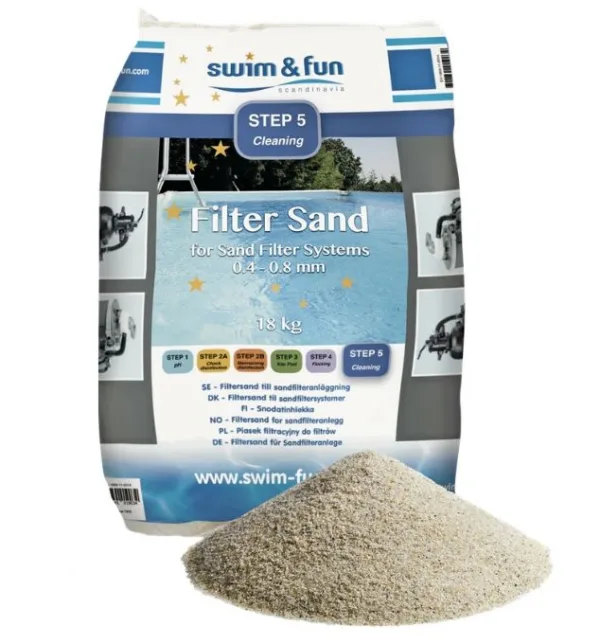 Filter Sand 18 kg  Swim & Fun 1903