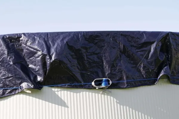 Pool Cover Winter Pool Size 610 x 375 cm Swim & Fun 2111