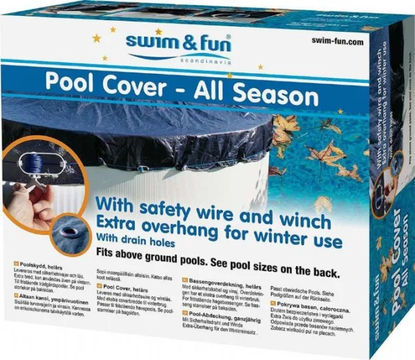 Pool Cover Winter Pool Size 500 x 300 cm Swim & Fun 2112